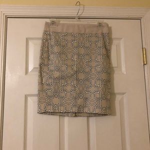 The Limited patterned pencil skirt